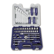 63 pc 3/8" Drive Socket, Screwdriver, and Wrench Set