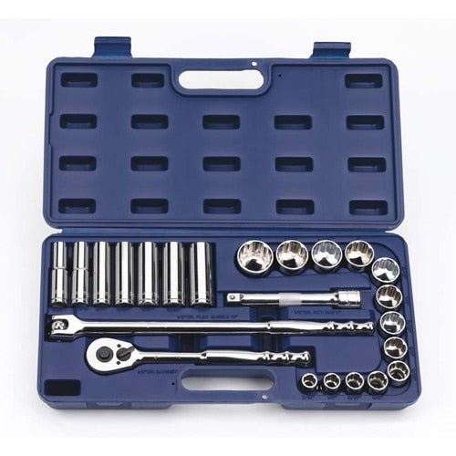 Williams 23Pc 1/2"Dr. Sae Socket Set