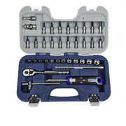 Williams 32Pc 1/4" & 3/8"Dr. Bit Socket Set