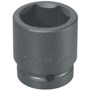Socket, 3 1/4 Inch OAL, Shallow, 1 Inch Dr, 2 1/8 Inch Size