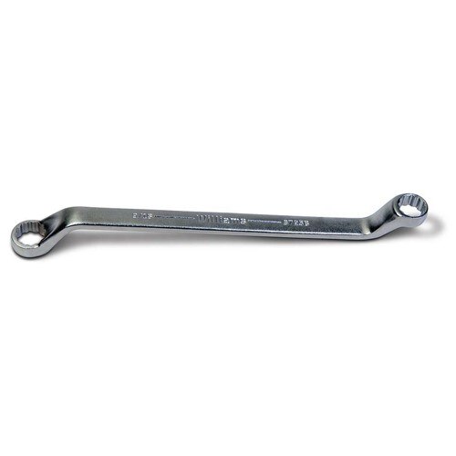 Box End Wrench, 12-Point, 5/8 x 3/4 Inch Opening, Offset