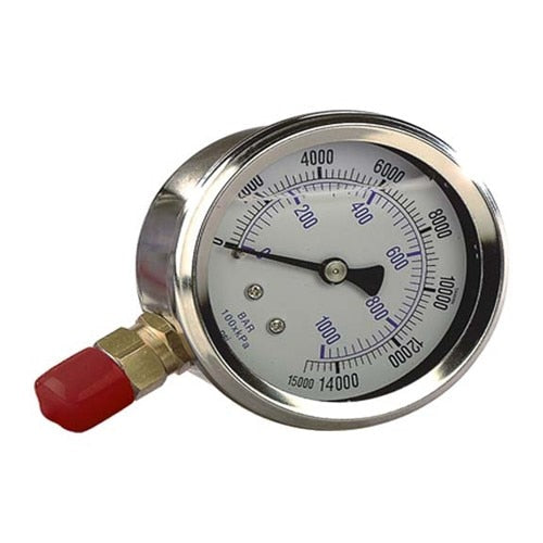 Williams 4" Face Dia. Liq Gau 1/4" Nptf