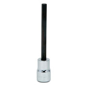 Socket Bit, 3/8 Inch Dr, 3/16 Inch Size, Hex, 6 Inch OAL