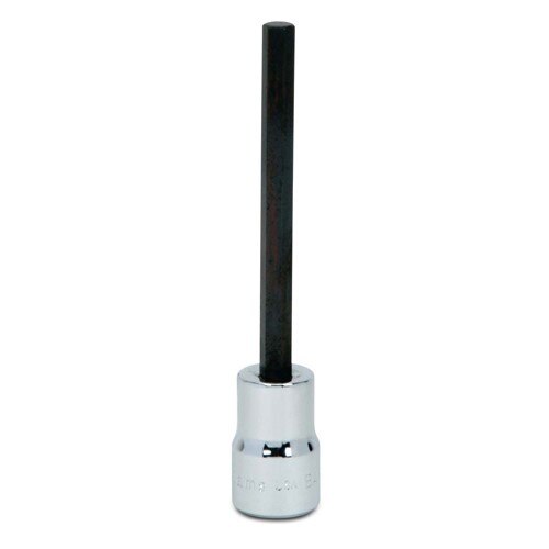 Socket Bit, 3/8 Inch Dr, 7/32 Inch Size, Hex, 6 Inch OAL