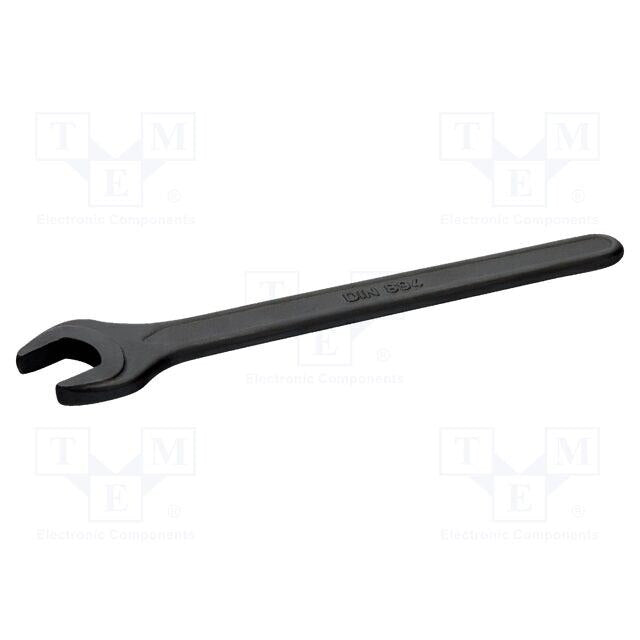 Open End Wrench, 15 deg Open End Angle, 60 mm Size