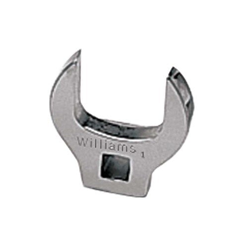Crowfoot Wrench, Open End, 3/8 Inch Dr, Satin-Chrome, SAE