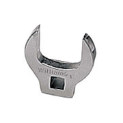 Crowfoot Wrench, Open End, 3/8 Inch Dr, Satin-Chrome, SAE