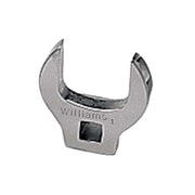 Crowfoot Wrench, Open End, 3/8 Inch Dr, Satin-Chrome, SAE