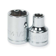 Socket, 1 5/16 Inch OAL, Shallow, 3/8 Inch Dr, 23 MM Size