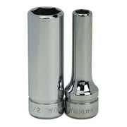 Socket, 2 1/8 Inch OAL, Deep, 3/8 Inch Dr, 9 MM Size