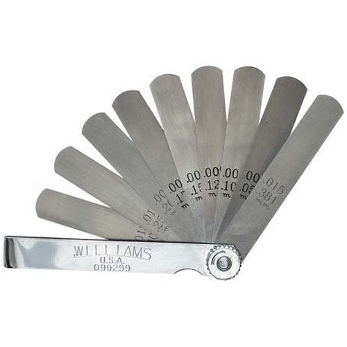 Williams Std. Feeler Gauge Set