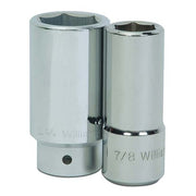 Socket, 3 1/2 Inch OAL, Deep, 1/2 Inch Dr, 7/8 Inch Size