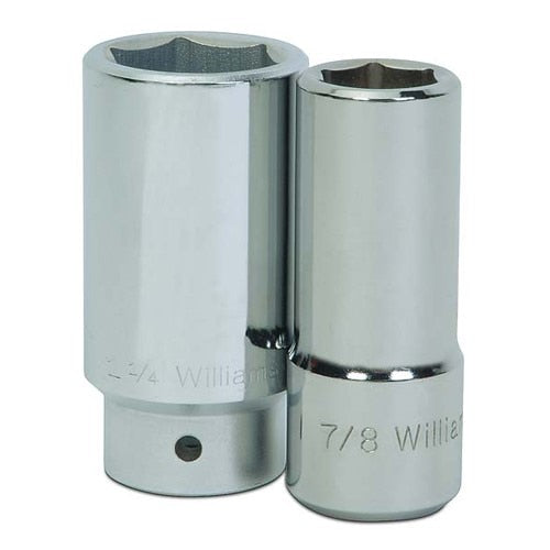 Socket, 3 1/2 Inch OAL, Deep, 1/2 Inch Dr, 7/8 Inch Size