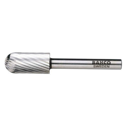 Bahco Hss R Burr Cylr Rd Nose1 Med