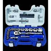 JHW50603B Williams, Socket and Drive Tool Set, SAE, 34 Pieces