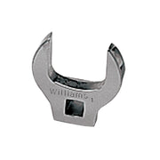3/8" Drive 7/8" Open End Crowfoot Wrench, Satin Chrome Finish