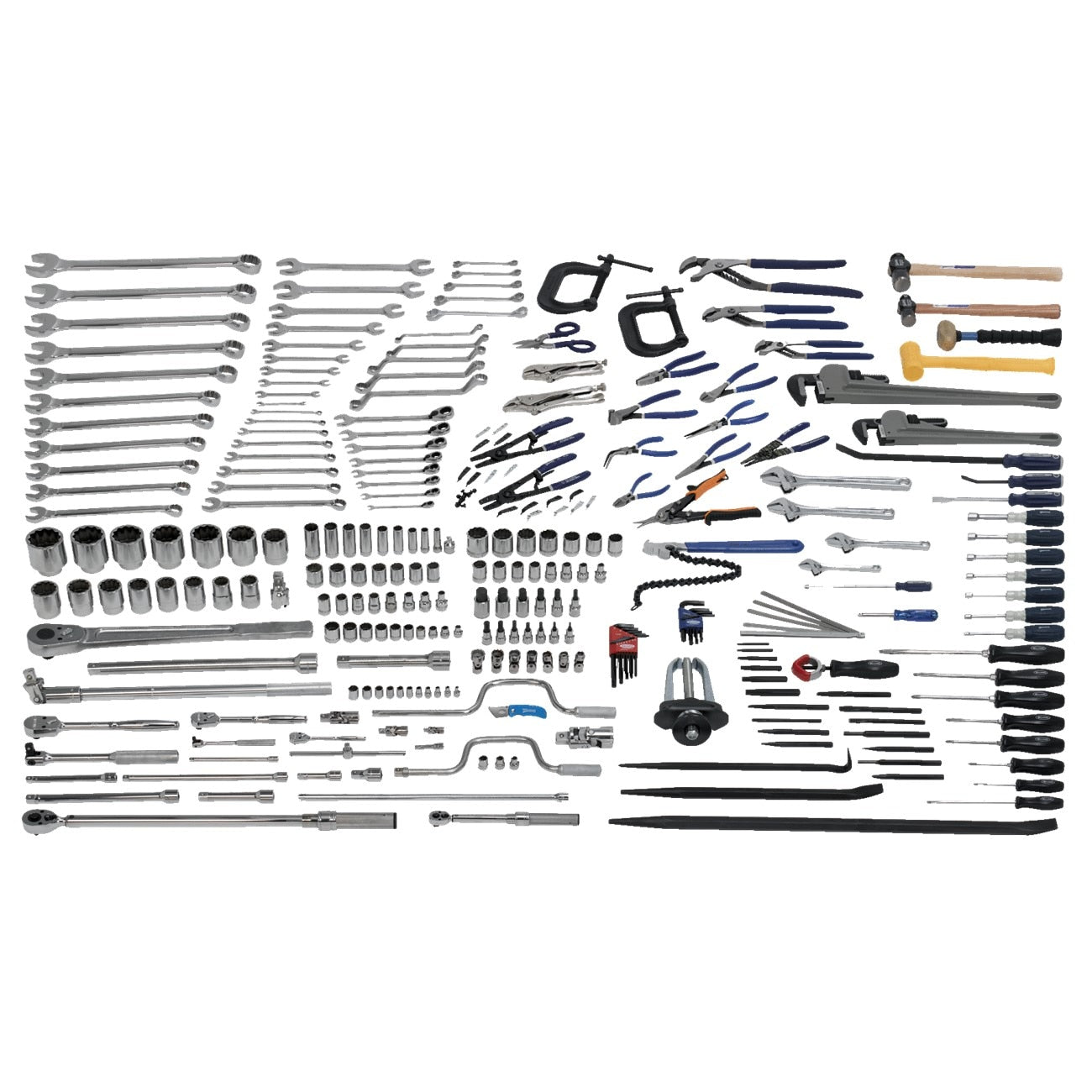 Williams 263 Piece Oil Field Tool Set - Tools Only
