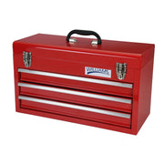 21" Flat Top Tool Box Red