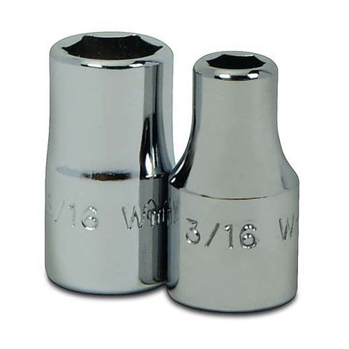 Williams 1/4" Dr Std Socket 6-Pt 1/2"