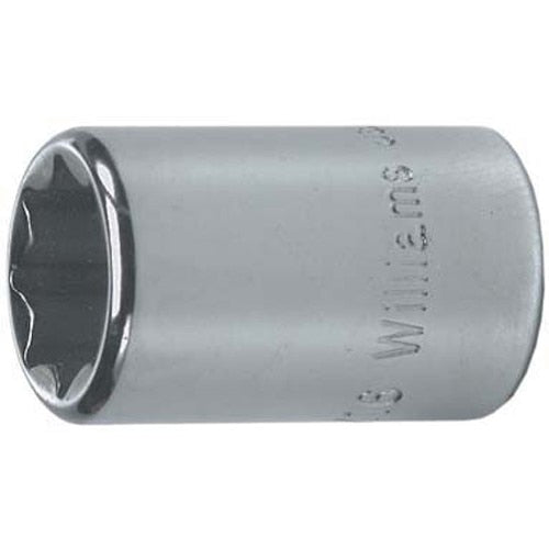 Williams 1/4" Dr Std Socket 8-Pt 3/8"