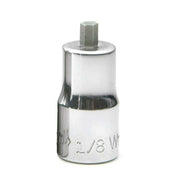 Socket Bit, 1/4 Inch Dr, 5/32 Inch Size, Hex, 7/8 Inch L