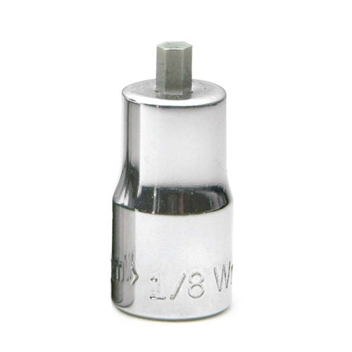 Socket Bit, 1/4 Inch Dr, 5/32 Inch Size, Hex, 7/8 Inch L