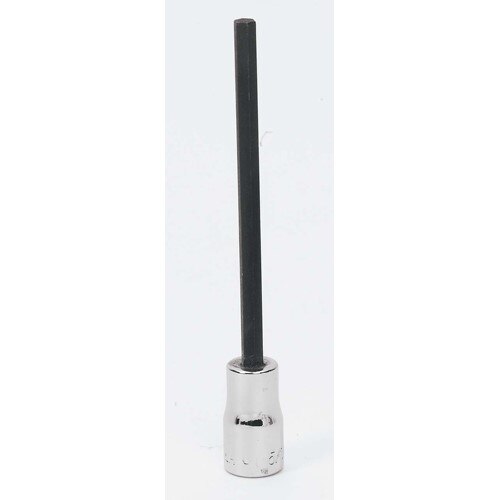 Socket Bit, 1/4 Inch Dr, 7/32 Inch Size, Hex, 3 Inch OAL