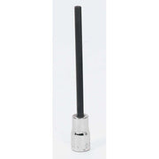 Socket Bit, 1/4 Inch Dr, 1/4 Inch Size, Hex, 3 Inch OAL
