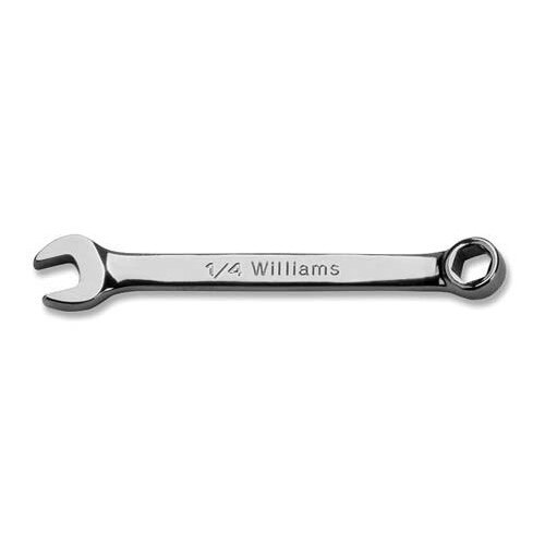 Combination Wrench, 15/64 Inch Opening, Rounded, Standard