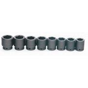 Socket Set, 8 Pieces, 3/4 Inch Dr, Shallow, 3/4 Inch Size