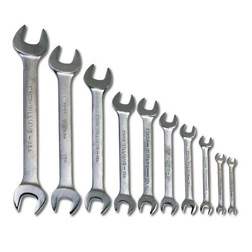 Williams Op End Wrench Set 10-Pcs