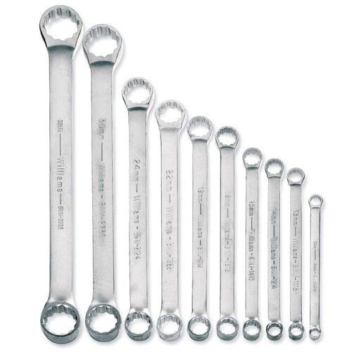 Williams Dbl Box Wrench Set 10 Pcs