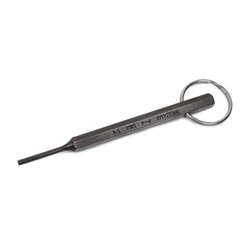 Williams Pin Punch 3/16 Point 5-1/4