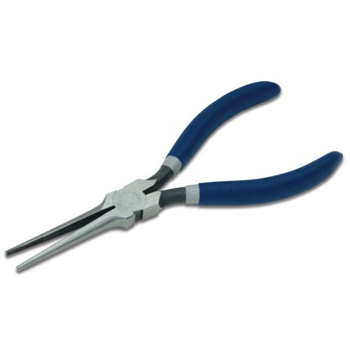 Long Nose Plier, 7 Inch OAL, 2 3/16 Inch Jaw, Plastic
