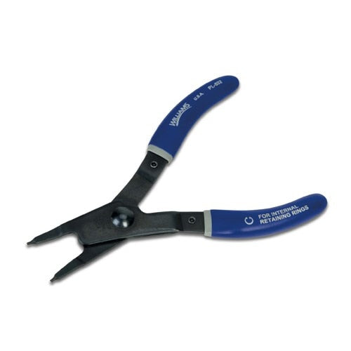 Retaining Ring Plier, Fixed Tip, Internal, 6 1/2 Inch OAL