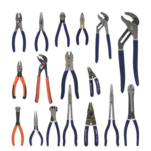 Combination Plier Set, 17 Pieces
