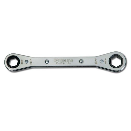 Box End Wrench, 6-Point, 1/2 x 9/16 Inch Opening, Standard