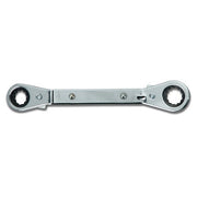 Box End Wrench, 12-Point, 1/2 x 9/16 Inch Opening, Offset
