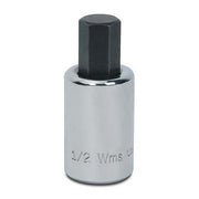 Socket Bit, 1/2 Inch Dr, 5/8 Inch Size, Hex, SAE