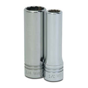 Socket, 3 1/4 Inch OAL, Deep, 1/2 Inch Dr, 5/8 Inch Size