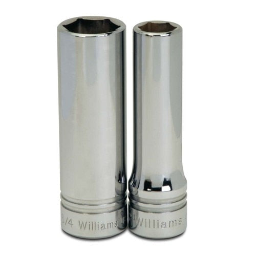 Socket, 3 1/4 Inch OAL, Deep, 1/2 Inch Dr, 5/8 Inch Size