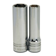 Socket, 3 1/4 Inch OAL, Deep, 1/2 Inch Dr, 3/4 Inch Size