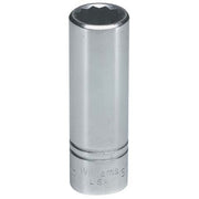 Socket, 3 1/4 Inch OAL, Deep, 1/2 Inch Dr, 21 MM Size