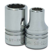 Socket, 1 1/2 Inch OAL, Shallow, 1/2 Inch Dr, 3/4 Inch Size