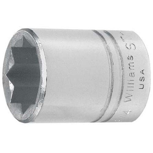 Socket, 1 15/16 Inch OAL, Shallow, 1/2 Inch Dr, 1 Inch Size