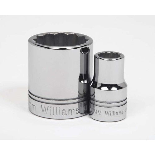 Socket, 1 7/8 Inch OAL, Shallow, 1/2 Inch Dr, 32 MM Size