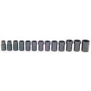 Socket Set, 13 Pieces, 3/8 Inch Dr, 3/8 Inch Size
