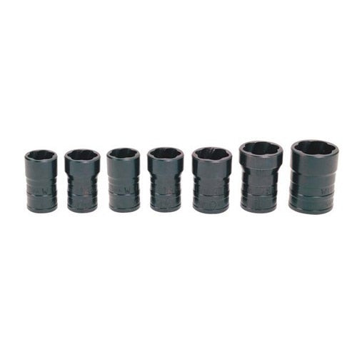 Socket Set, 7 Pieces, 1/2 Inch Dr, 1/2 Inch Size