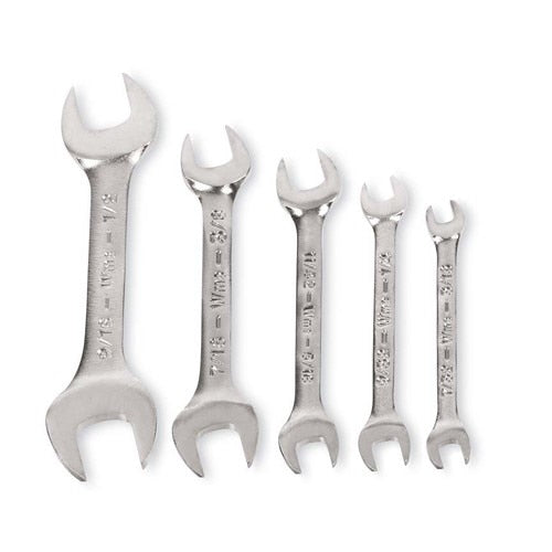 Williams Dbl Op End Wrench Short Set 5 Pcs