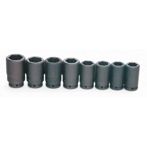 Socket Set, 7 Pieces, 3/4 Inch Dr, Impact, 3/4 Inch Size